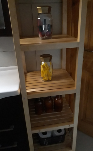 Una estantería para engalanar el&nbsp;baño