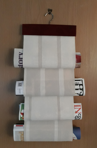 Un revistero de&nbsp;cortinas